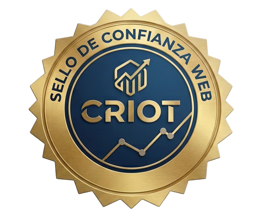 Sello de confianza CRIOT completo
